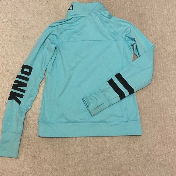 PINK Victorias Secret ZIP Up Sweatshirt No Pockets - Picture 2 of 2